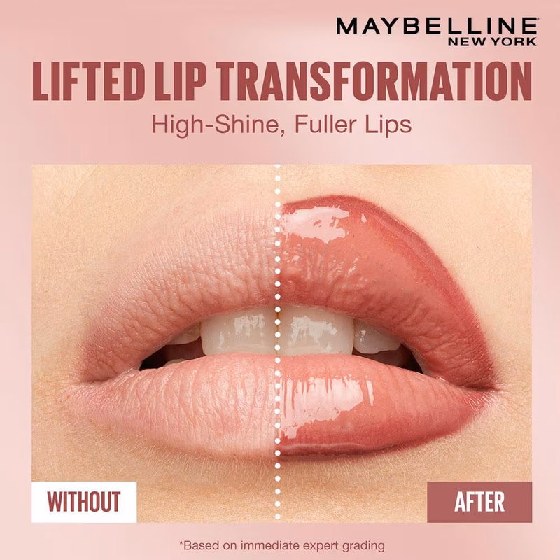 Maybelline New York - Moon - Lifter Gloss ,- Tinted Lip Gloss With Hyaluronic Acid