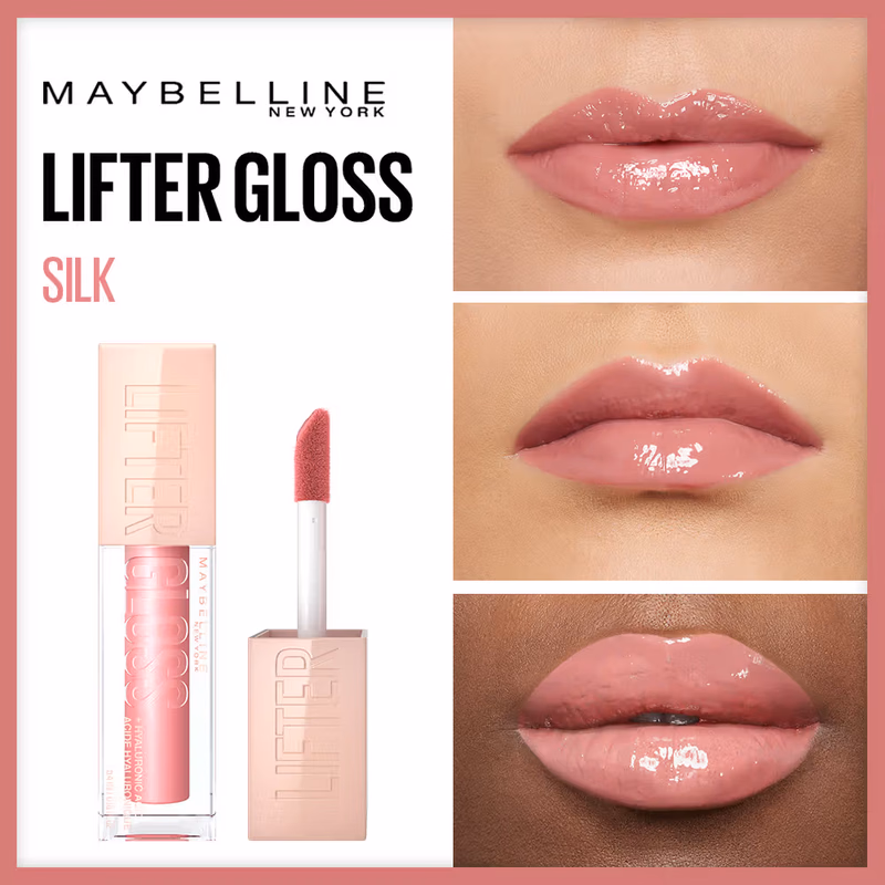Maybelline New York - Silk - Lifter Gloss ,- Tinted Lip Gloss With Hyaluronic Acid