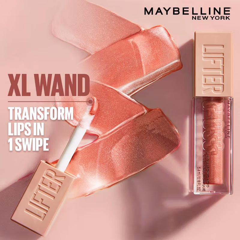 Maybelline New York - Petal - Lifter Gloss ,- Tinted Lip Gloss With Hyaluronic Acid