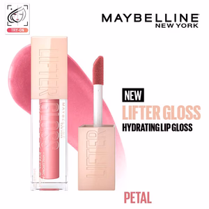 Maybelline New York - Petal - Lifter Gloss ,- Tinted Lip Gloss With Hyaluronic Acid