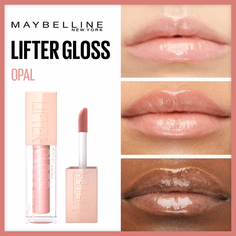 Maybelline New York - Opal - Lifter Gloss - Tinted Lip Gloss With Hyaluronic Acid