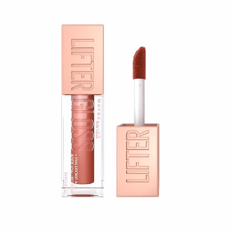 Maybelline New York - Rust - Lifter Gloss ,- Tinted Lip Gloss With Hyaluronic Acid