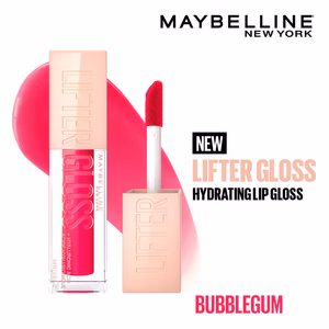 Maybelline New York - Bubblegum - Lifter Gloss ,- Tinted Lip Gloss With Hyaluronic Acid