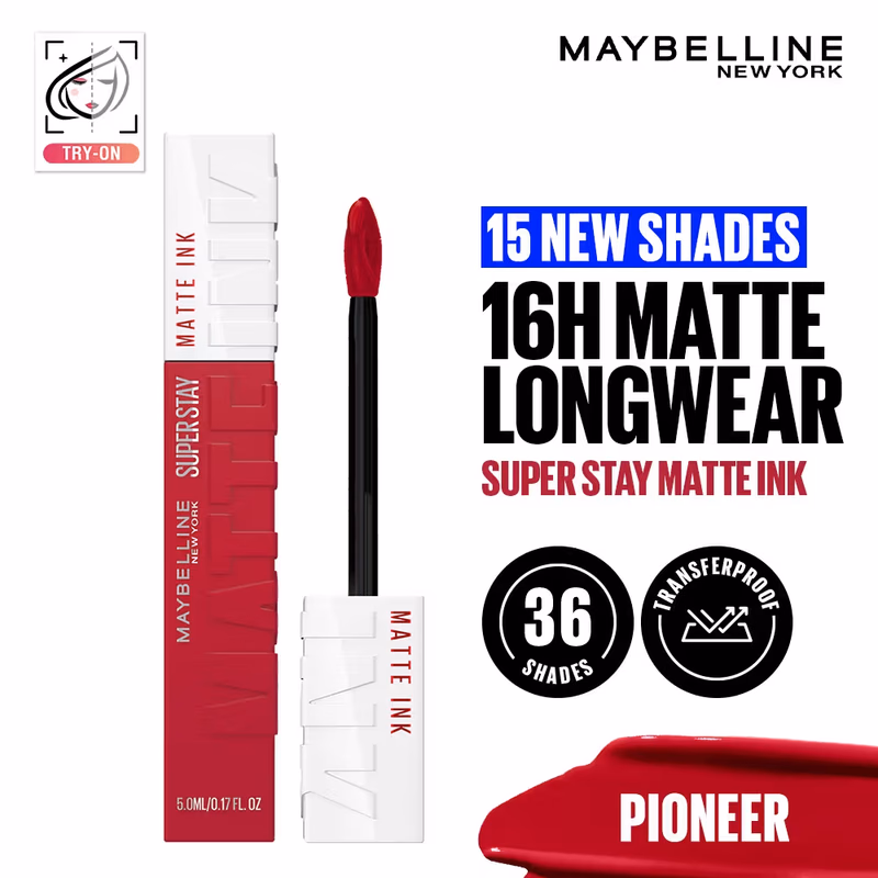 Maybelline New York - Pioneer - Super Stay Matte Ink Liquid Lipstick