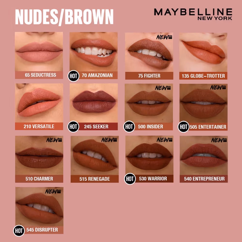 Maybelline New York - Amazonian - Super Stay Matte Ink Liquid Lipstick