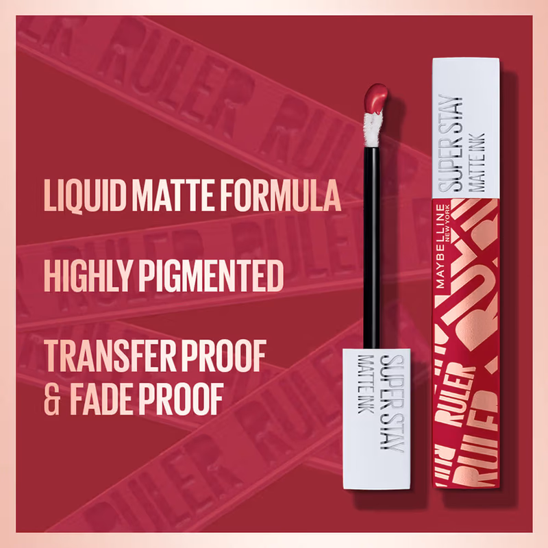 Maybelline New York - Ruler - Super Stay Matte Ink Liquid Lipstick