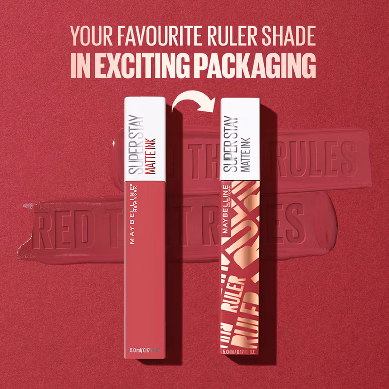 Maybelline New York - Ruler - Super Stay Matte Ink Liquid Lipstick