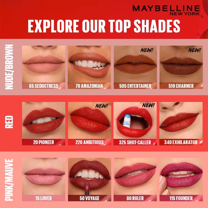 Maybelline New York - Ringleader - Super Stay Matte Ink Liquid Lipstick