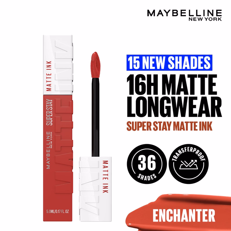 Maybelline New York - Enchanter - Super Stay Matte Ink Liquid Lipstick