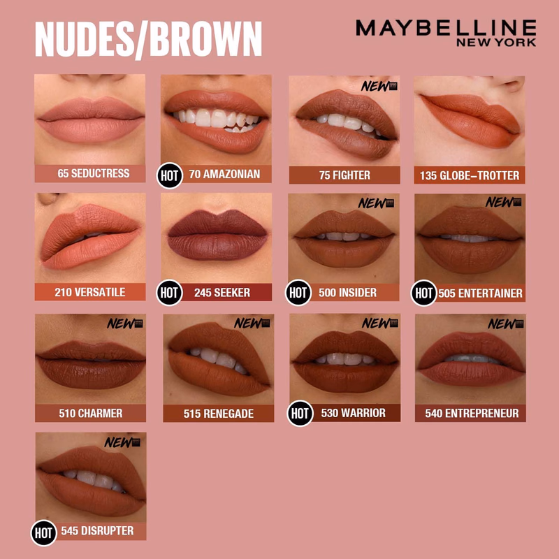 Maybelline New York - Enchanter - Super Stay Matte Ink Liquid Lipstick