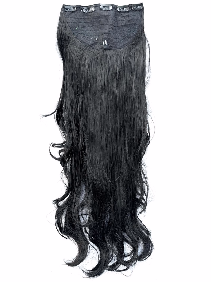 Hair-O-Manla - JB-5 - Premium Hair Extension - Long Wavy/Curly Hairs - Wigs for Women