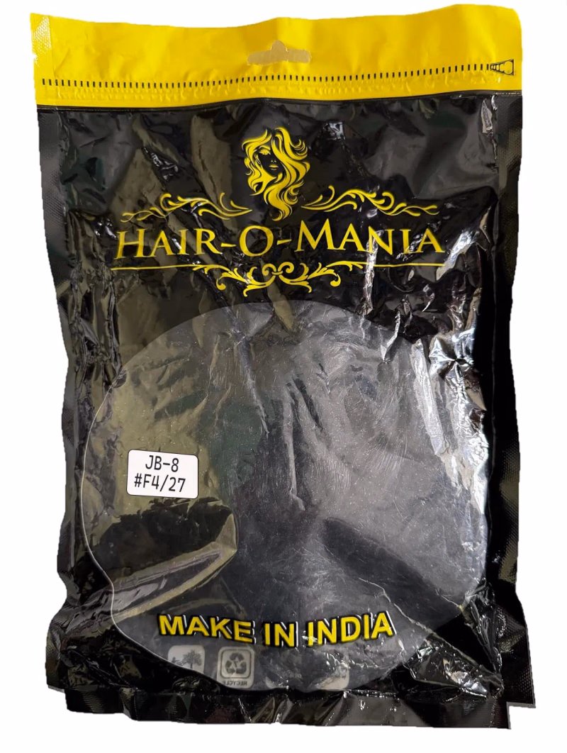 Hair-O-Manla - JB-8 Curly - Premium Hair Extension - Long Wavy/Curly Hairs - Wigs for Women