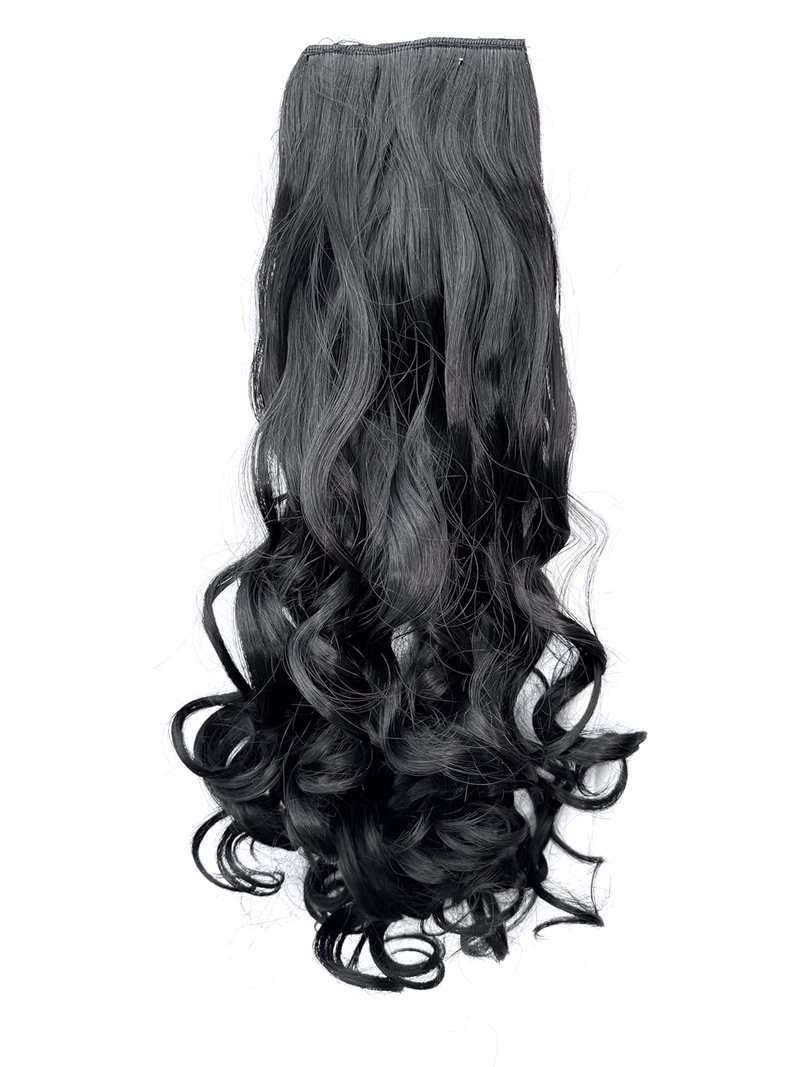 Hair-O-Mania - B0019 - Premium Hair Extension - Long Wavy/Curly Hairs - Wigs for Women