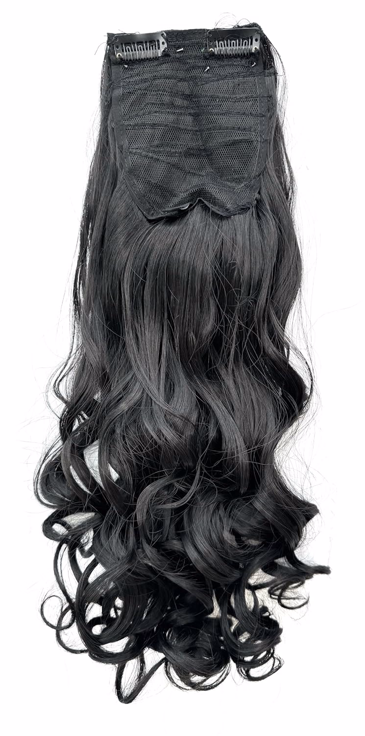 Hair-O-Mania - B0019 - Premium Hair Extension - Long Wavy/Curly Hairs - Wigs for Women