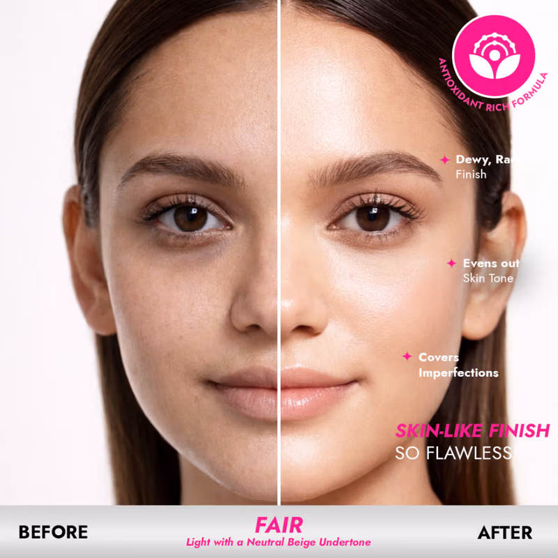 L.A Girl  - Fair - Pro Coverage - HD Illuminating Liquid Foundation