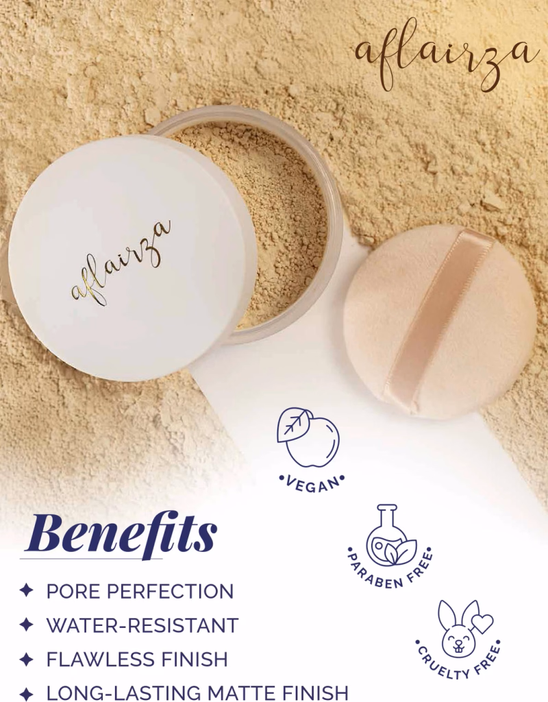 Aflairza - Translucent - Loose Setting Powder