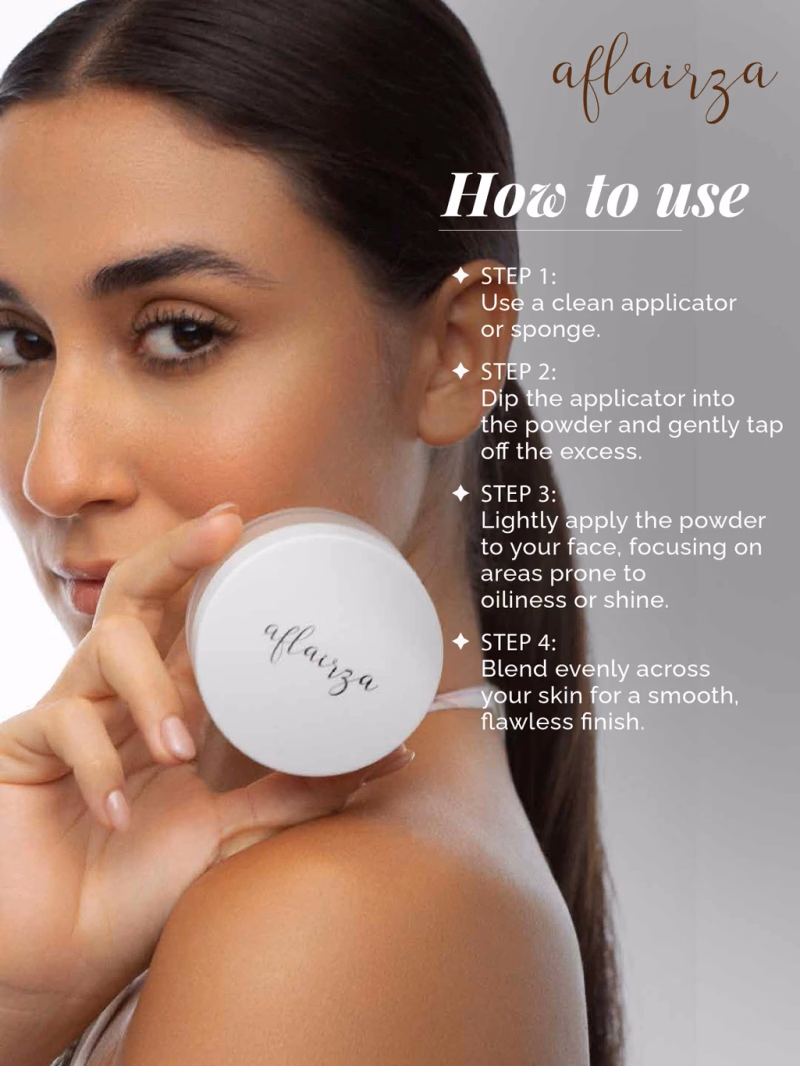 Aflairza - Translucent - Loose Setting Powder