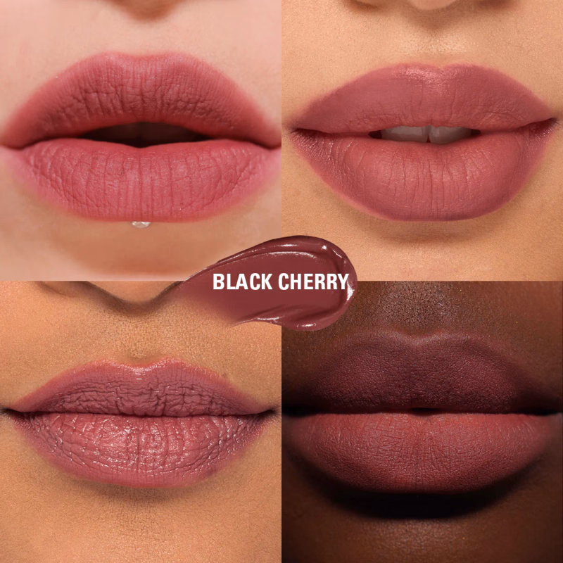 Makeup Revolution - Black Cherry - Air Blur - Matte Liquid Lipstick