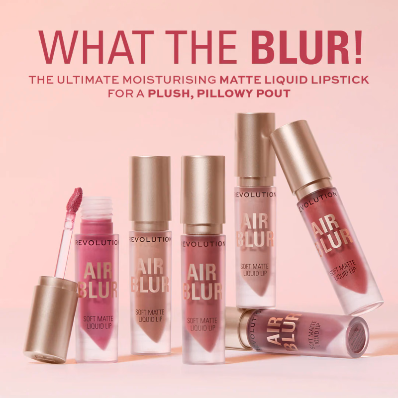Makeup Revolution - Ballet - Air Blur - Matte Liquid Lipstick