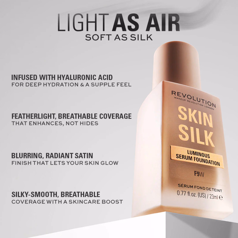 Makeup Revolution - F7.2 - Skin Silk Serum Foundation