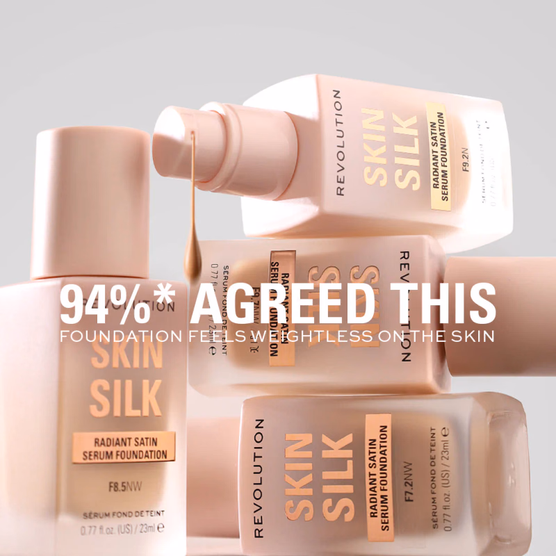 Makeup Revolution - F7.2 - Skin Silk Serum Foundation