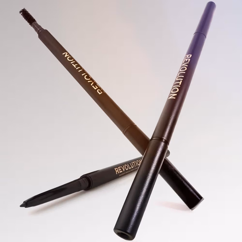 Makeup Revolution - Dark Brown - Precise Brow Pencil