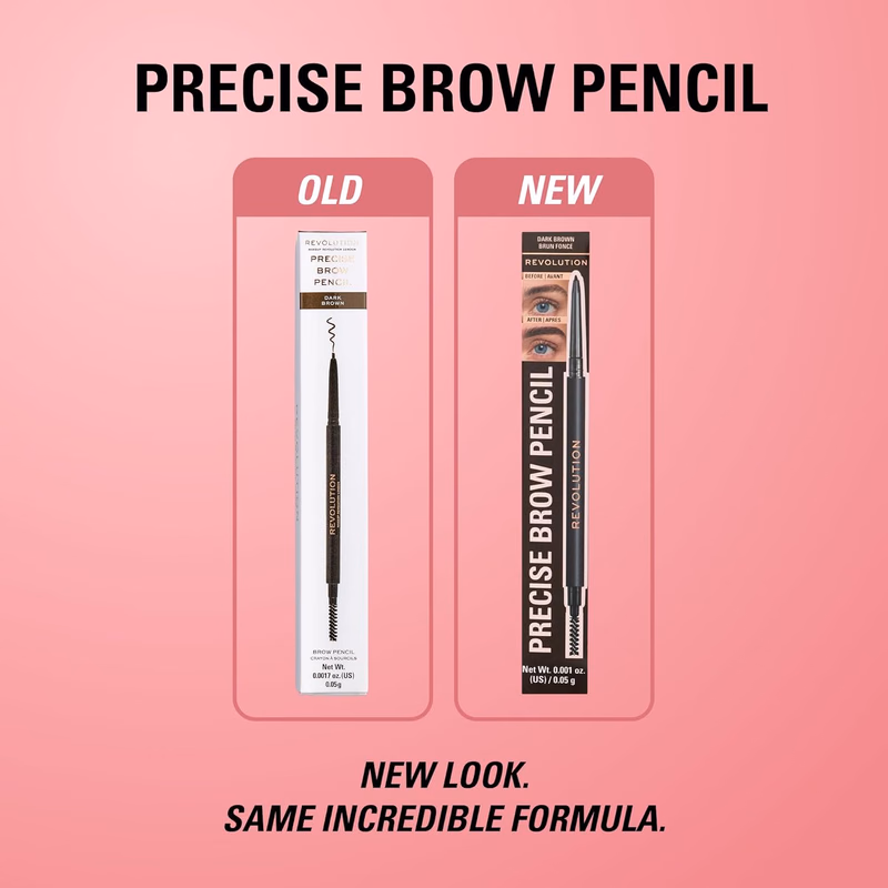 Makeup Revolution - Medium Brown - Precise Brow Pencil