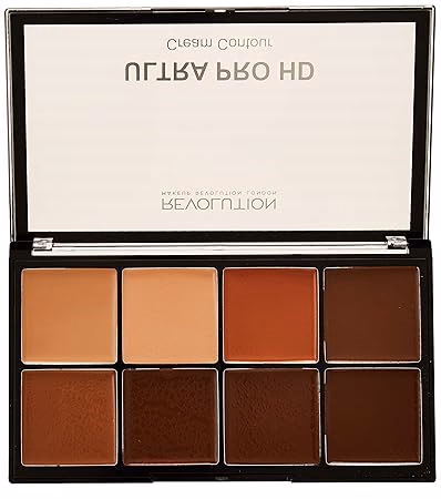 Makeup Revolution - Medium Dark - HD Pro Powder Contour Palette