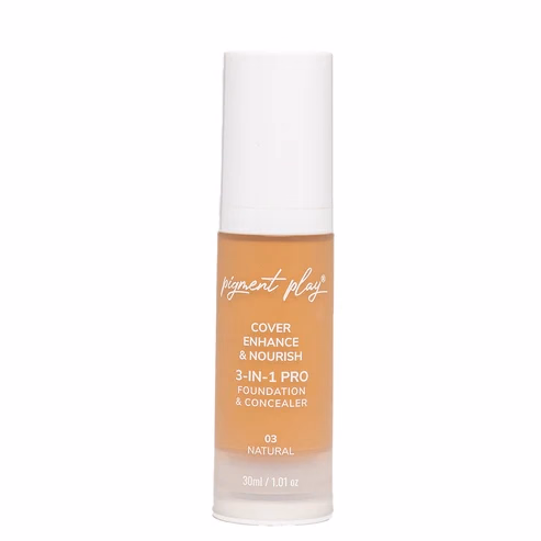 Pigment Play - Natural - Foundation & Concealer: