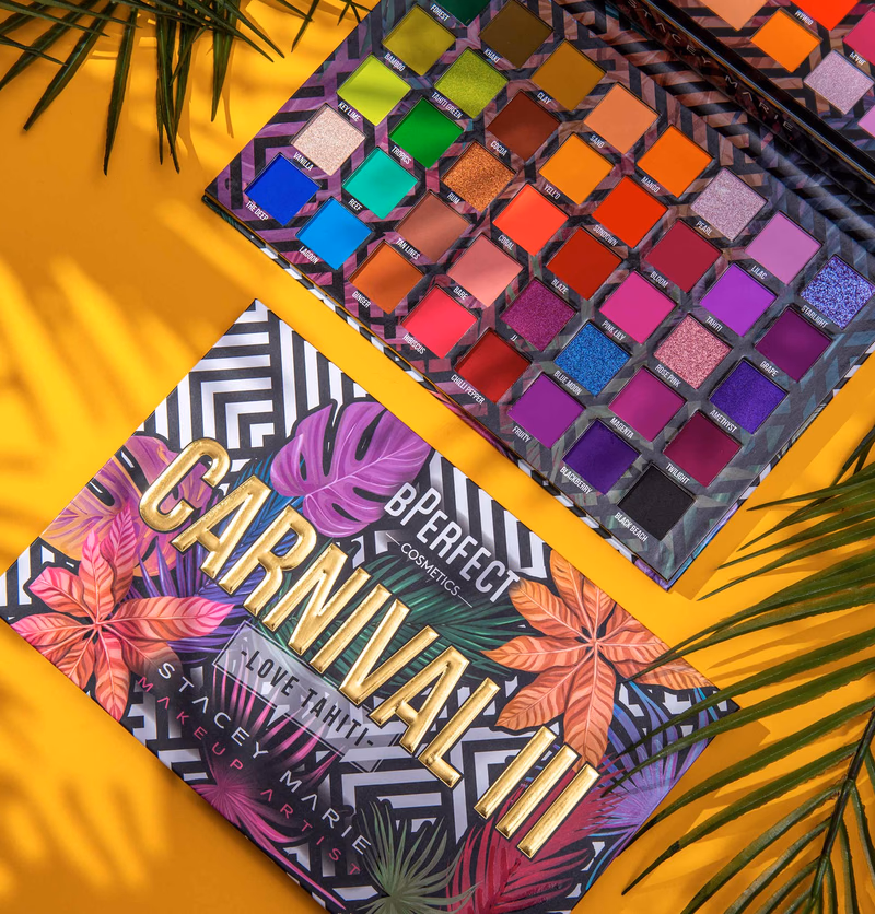 Bperfect Cosmetics - Love Tahiti - Stacey Marie - Carnival III  Palette