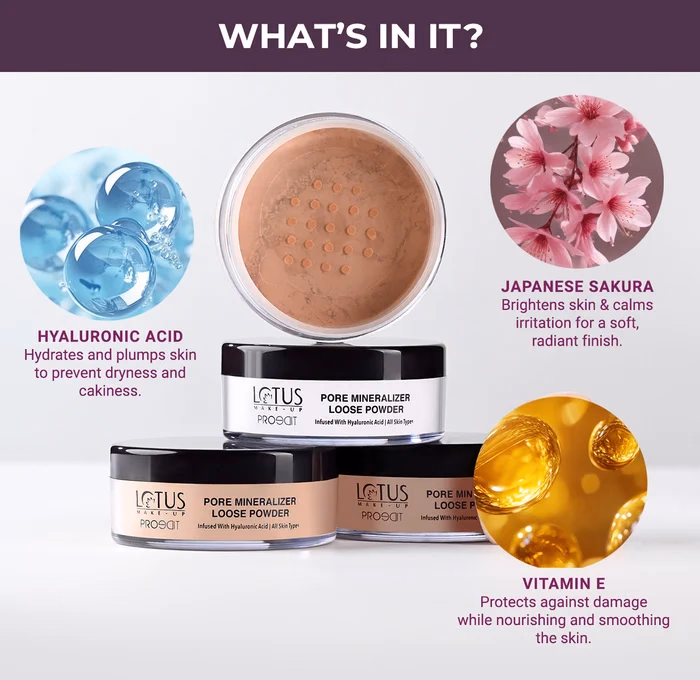 Lotus MakeUp - Sugar - Proedit-Pore Mineralizer Loose Powder