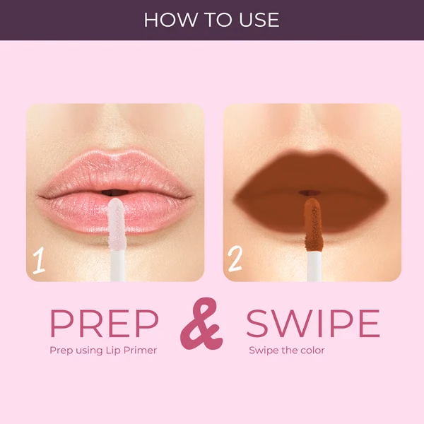 Lotus MakeUp - Tripple Berry - Proedit Prep And Swipe Lip Color