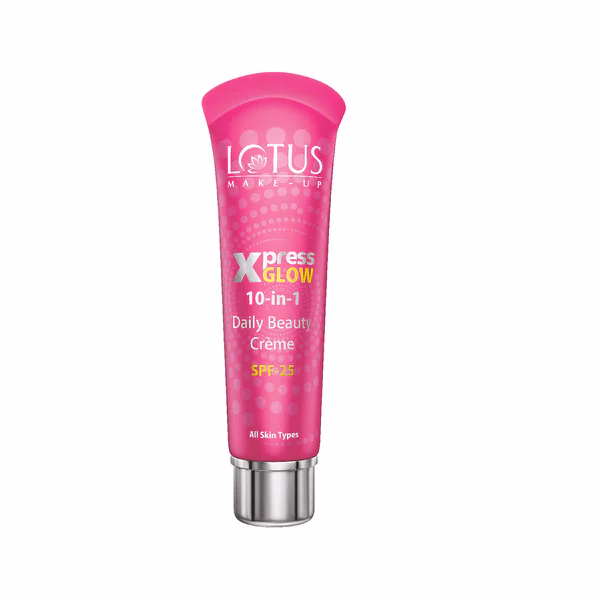 Lotus Make-Up - Royal Pearl - Xpress Glow - Daily Beauty 10-In-1 Cream SPF 25