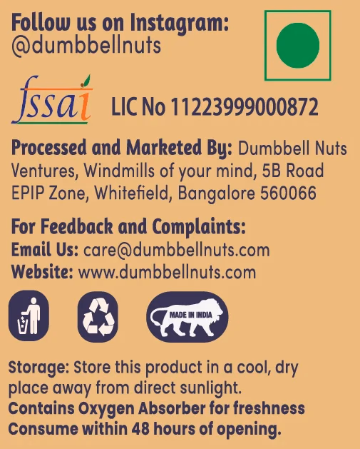 Dumbbell Nuts - Chocolate - Cashew Laddoo