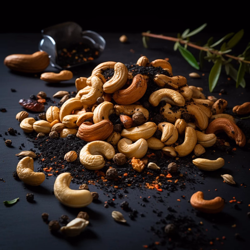 Dumbbell Nuts - Black Pepper - Cashew Laddoo