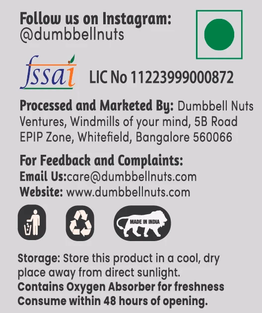 Dumbbell Nuts - Black Pepper - Cashew Laddoo