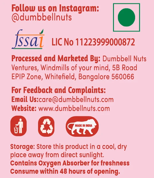 Dumbbell Nuts - Peri-Peri - Cashew Laddoo
