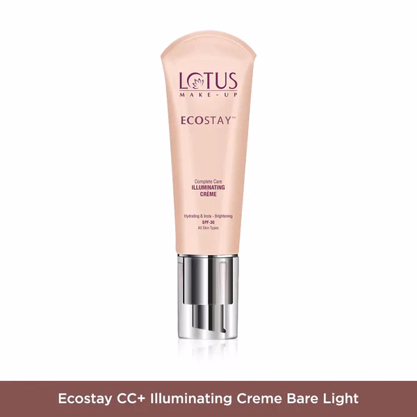 Lotus Make-Up  - Bare Light - Ecostay - CC Complete Care Illuminating Cr├¿me SPF 30