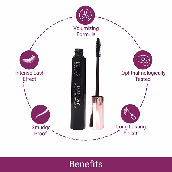 Lotus Make-Up - Ecostay Volumizing Mascara
