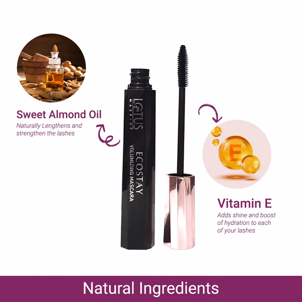 Lotus Make-Up - Ecostay Volumizing Mascara