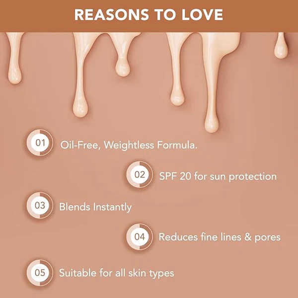Lotus Make-Up - Snow - Ecostay Intensive Serum Foundation