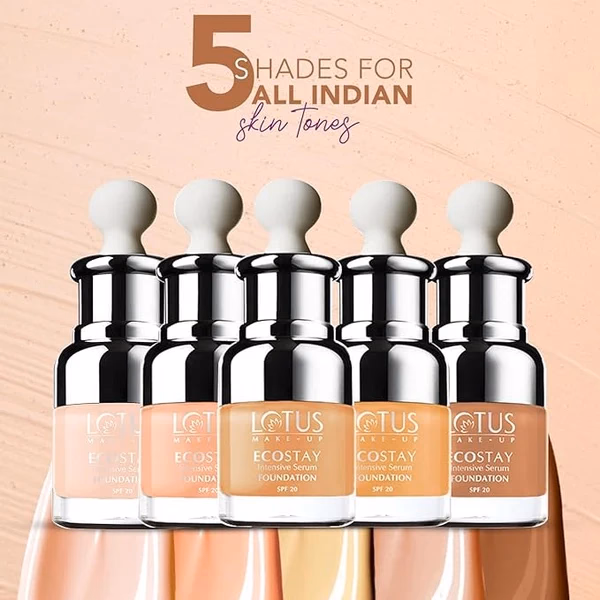 Lotus Make-Up - Snow - Ecostay Intensive Serum Foundation