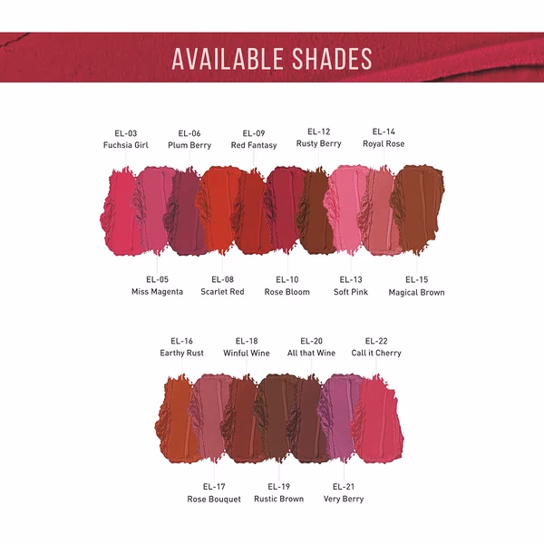 Lotus MakeUp - Royal Rose - Ecostay Matte Lip Lacquer