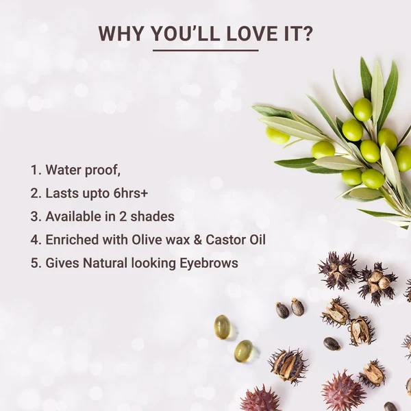 Lotus MakeUp - Choco Brown - Ecostay Perfect Brow Definer