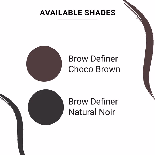 Lotus MakeUp - Natural Noir - Ecostay Perfect Brow Definer