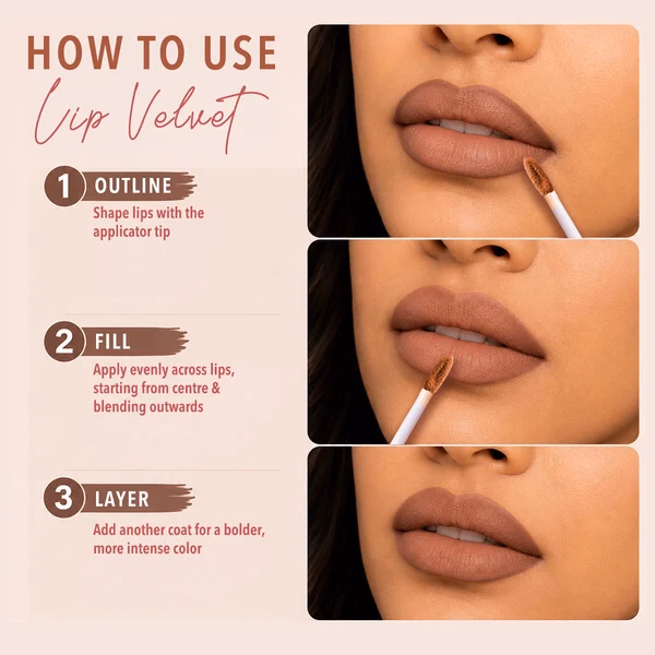 Lotus Make-up - Rose Petal - Ecostay-Lip - Velvet Matte Lip Color with Retinol