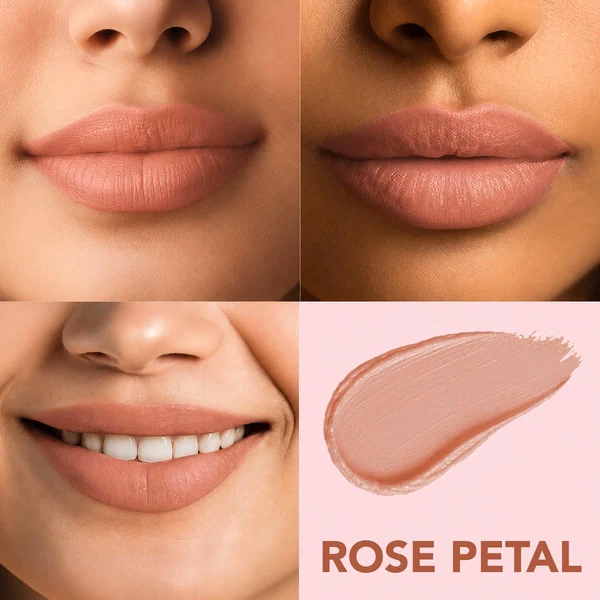 Lotus Make-up - Rose Petal - Ecostay-Lip - Velvet Matte Lip Color with Retinol