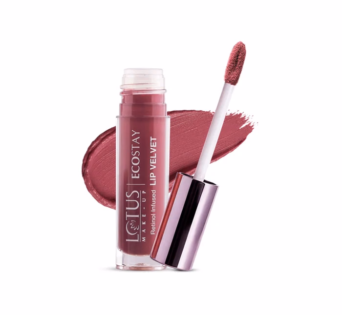 Lotus Make-up - Scarlet Dusk - Ecostay-Lip - Velvet Matte Lip Color with Retinol