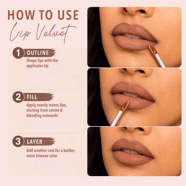Lotus Make-up - Scarlet Dusk - Ecostay-Lip - Velvet Matte Lip Color with Retinol