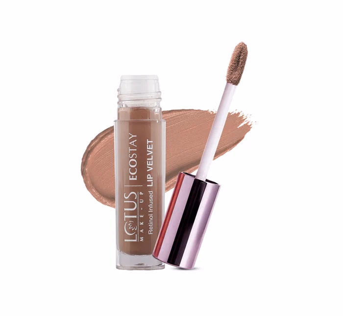 Lotus Make-up - Spiced Honey ,- Ecostay-Lip - Velvet Matte Lip Color with Retinol